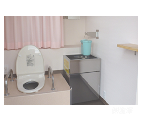 女性専用バイオトイレKKL型 内装